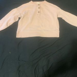 Pink Rose cropped mauve colored